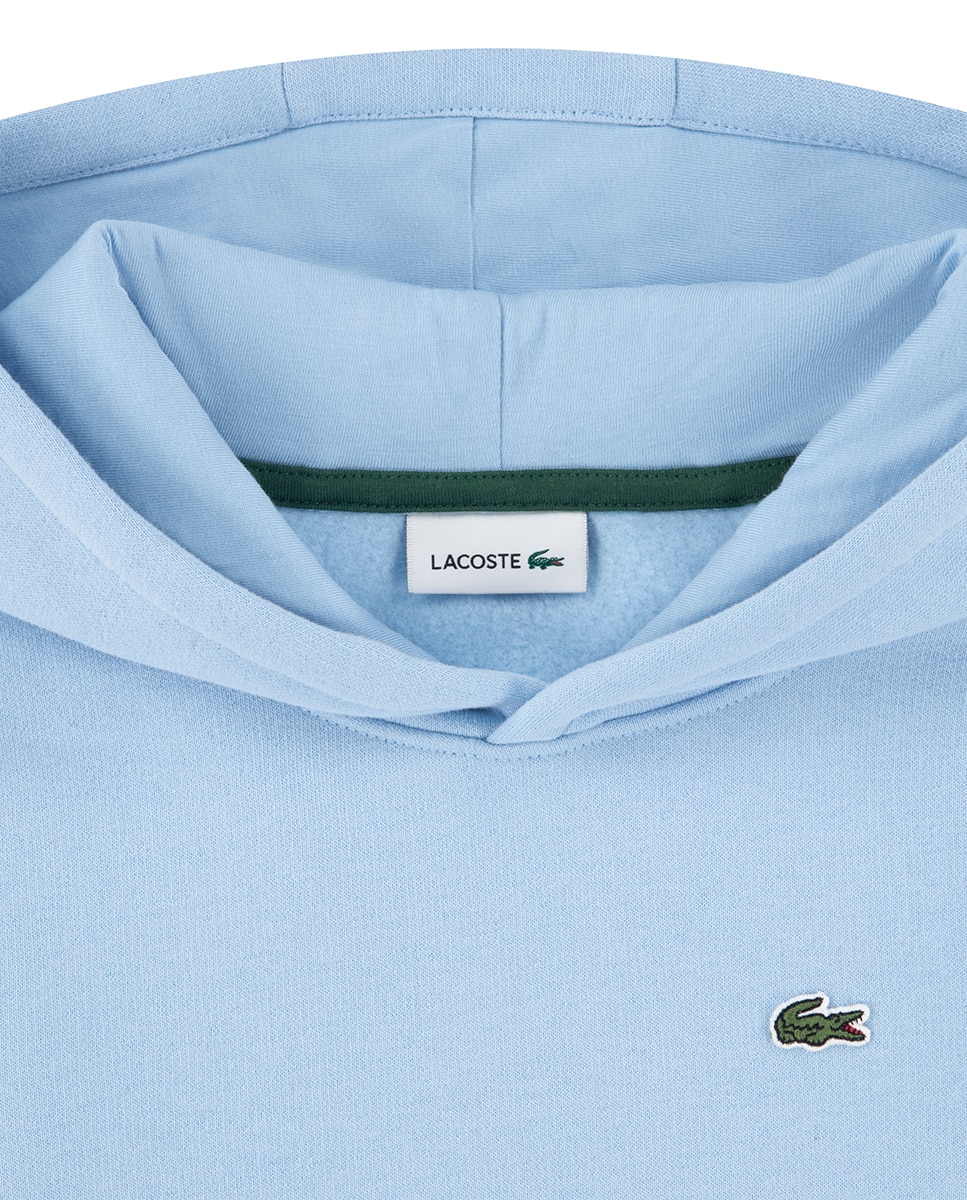 Sweatshirt de Forro Polar com Capuz Core Fleece Lacoste Azul-3