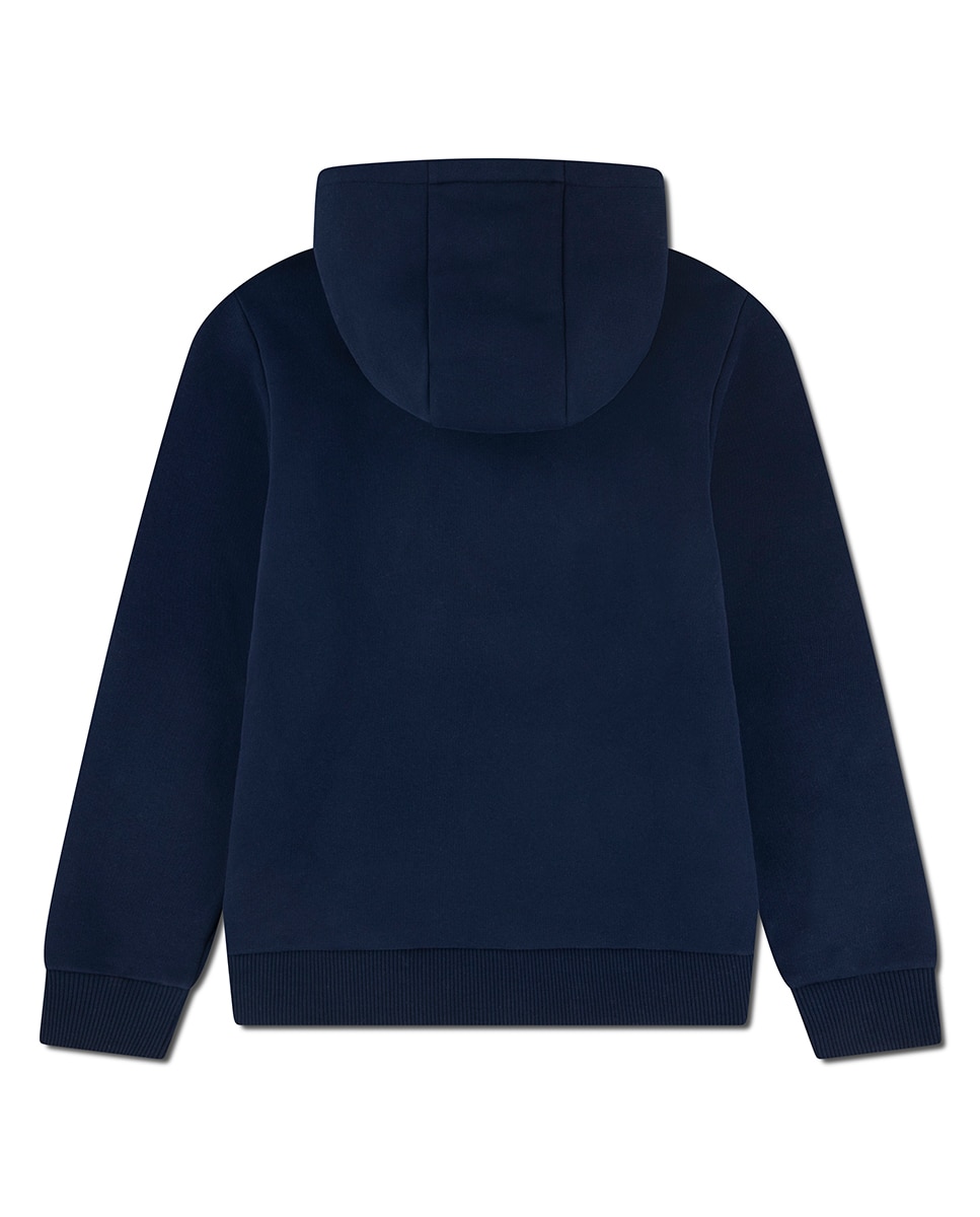 Sweatshirt de Forro Polar com Capuz Core Fleece Azul-2