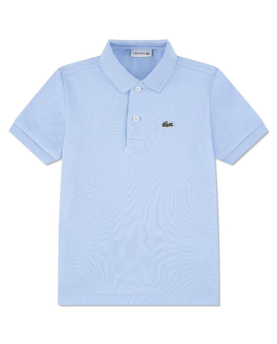 Polo Piqué Não Orgânico Petit Lacoste Azul-1