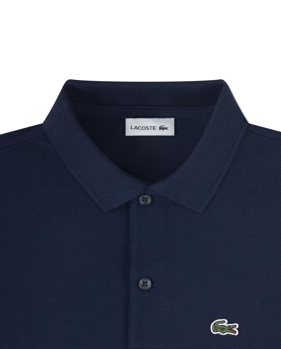 Polo Piqué Não Orgânico Petit Lacoste Azul-3