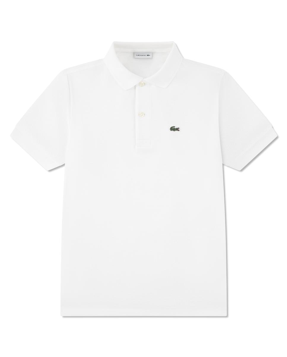 Polo Piqué Não Orgânico Petit Lacoste Branco-1