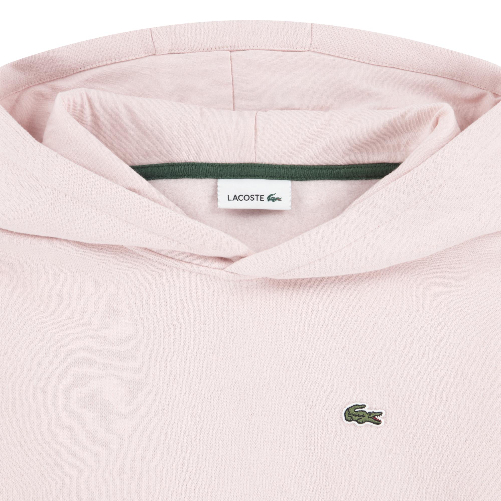 Sweatshirt de Forro Polar com Capuz Core Fleece Rosa-3