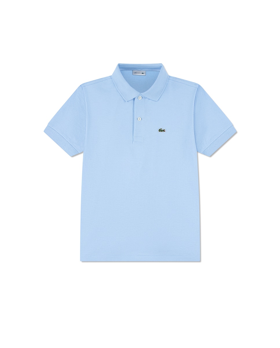 Polo Piqué Não Orgânico Petit Lacoste Azul-1