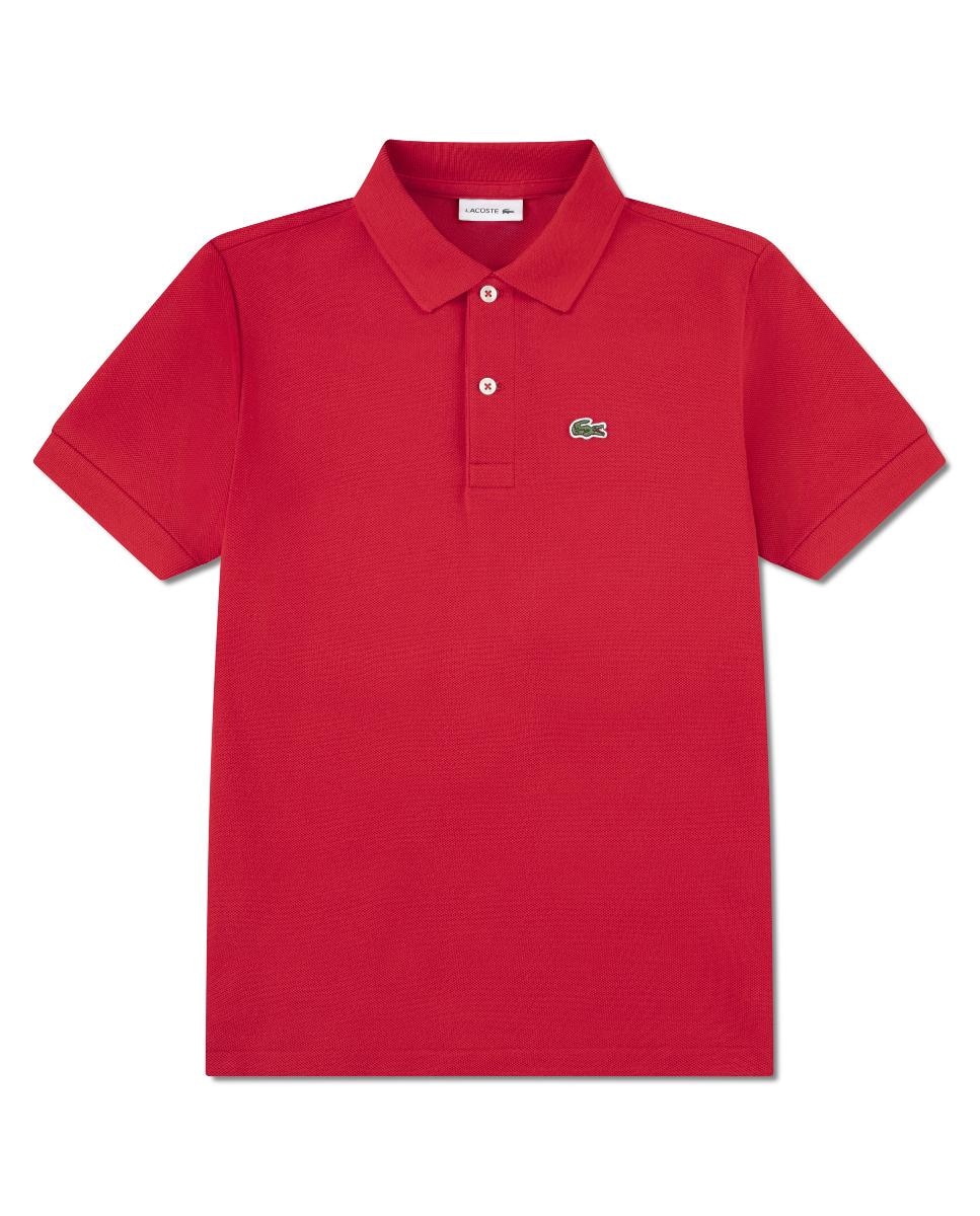 Polo Piqué Não Orgânico Petit Lacoste Vermelho-1