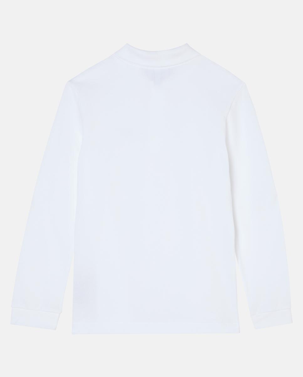 Polo de piqué de manga larga para niño - Lacoste - Blanco Blanco-3