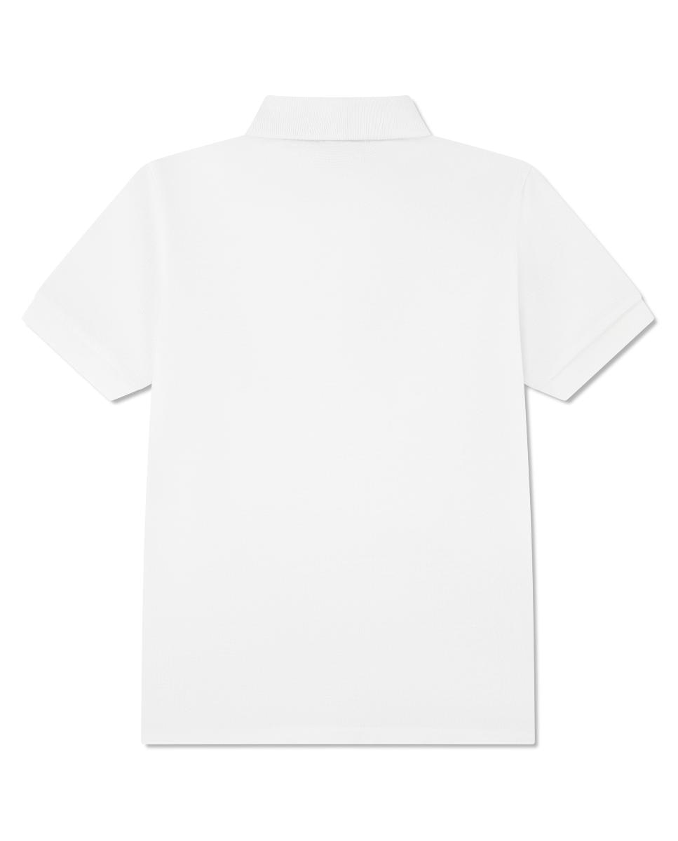Polo Piqué Não Orgânico Petit Lacoste Branco-2