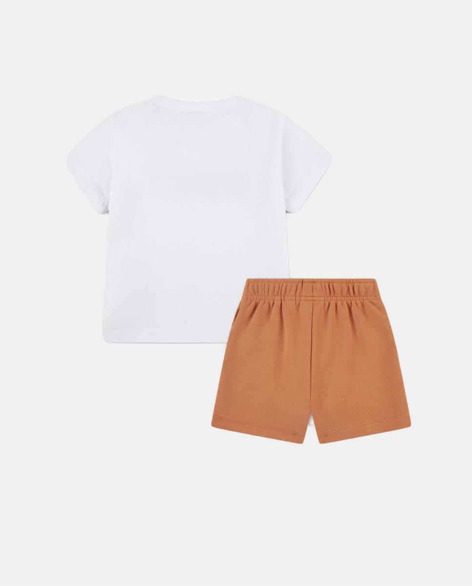 Conjunto Gráfico de Crocodilo Lacoste Laranja-2