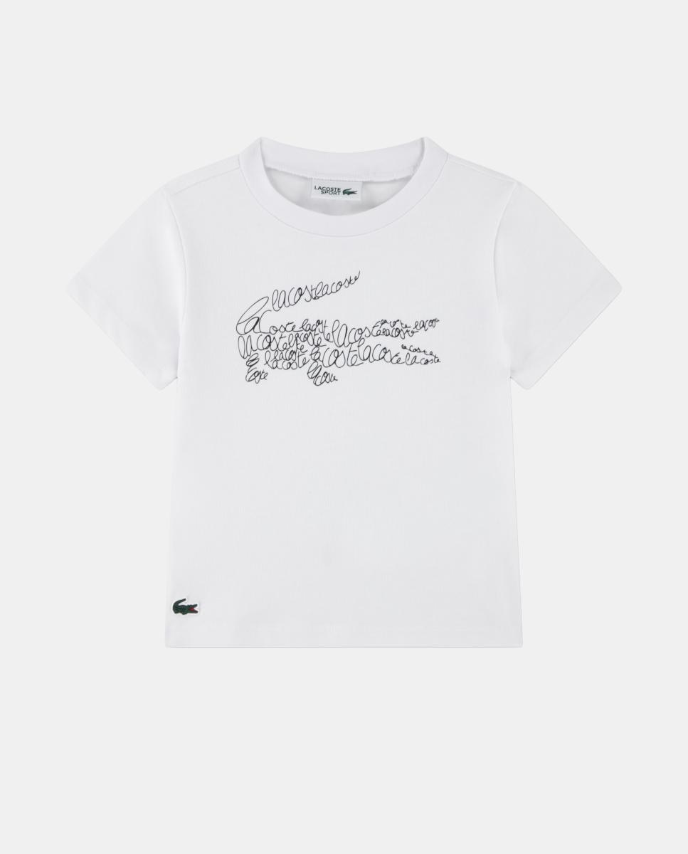 Imagem 0 de T-shirt com Estampado Gráfico de Crocodilo Script