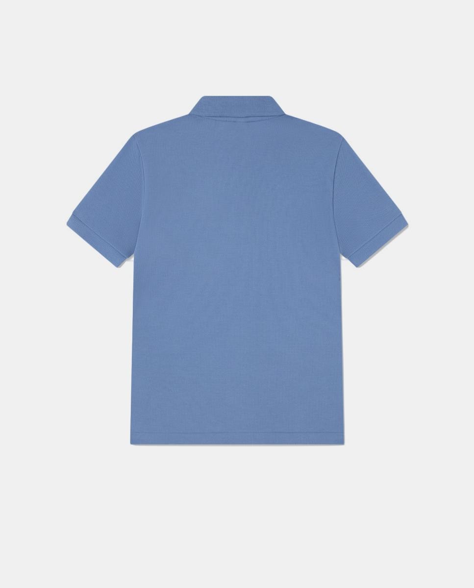 Polo Petit Piqué Não Orgânico Lacoste Azul-2