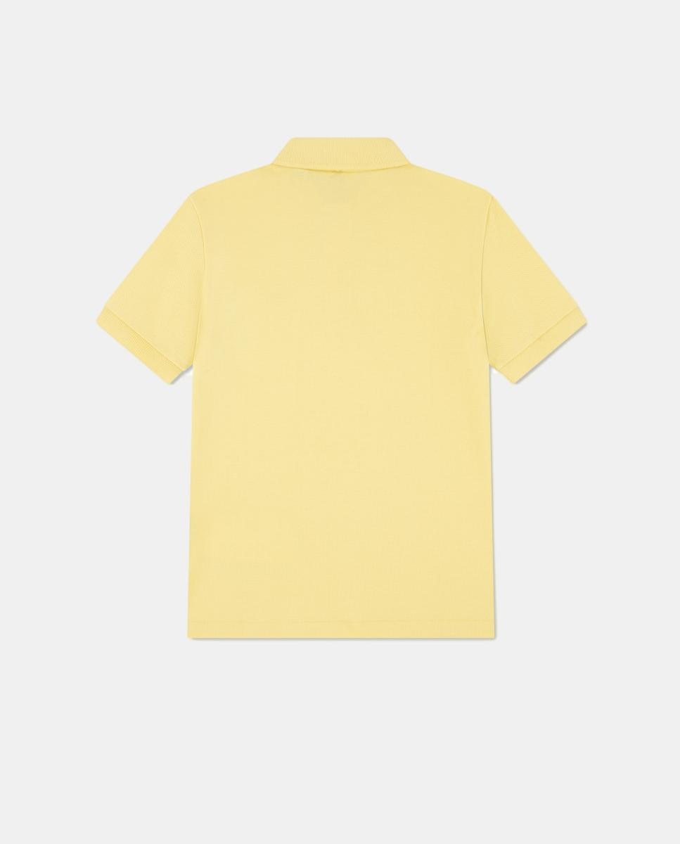 Polo Petit Piqué Não Orgânico Lacoste Amarelo-2