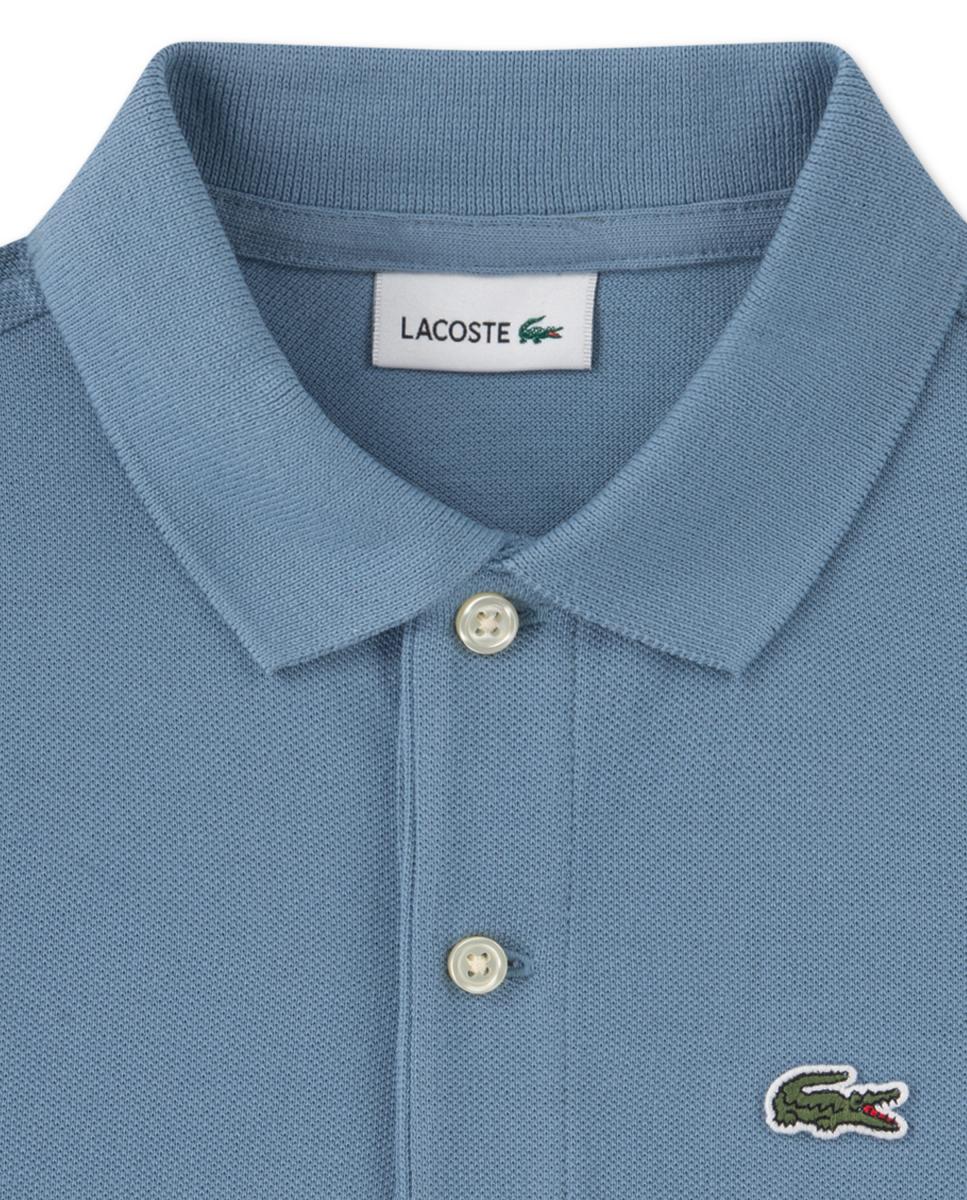 Polo Petit Piqué Não Orgânico Lacoste Azul-3