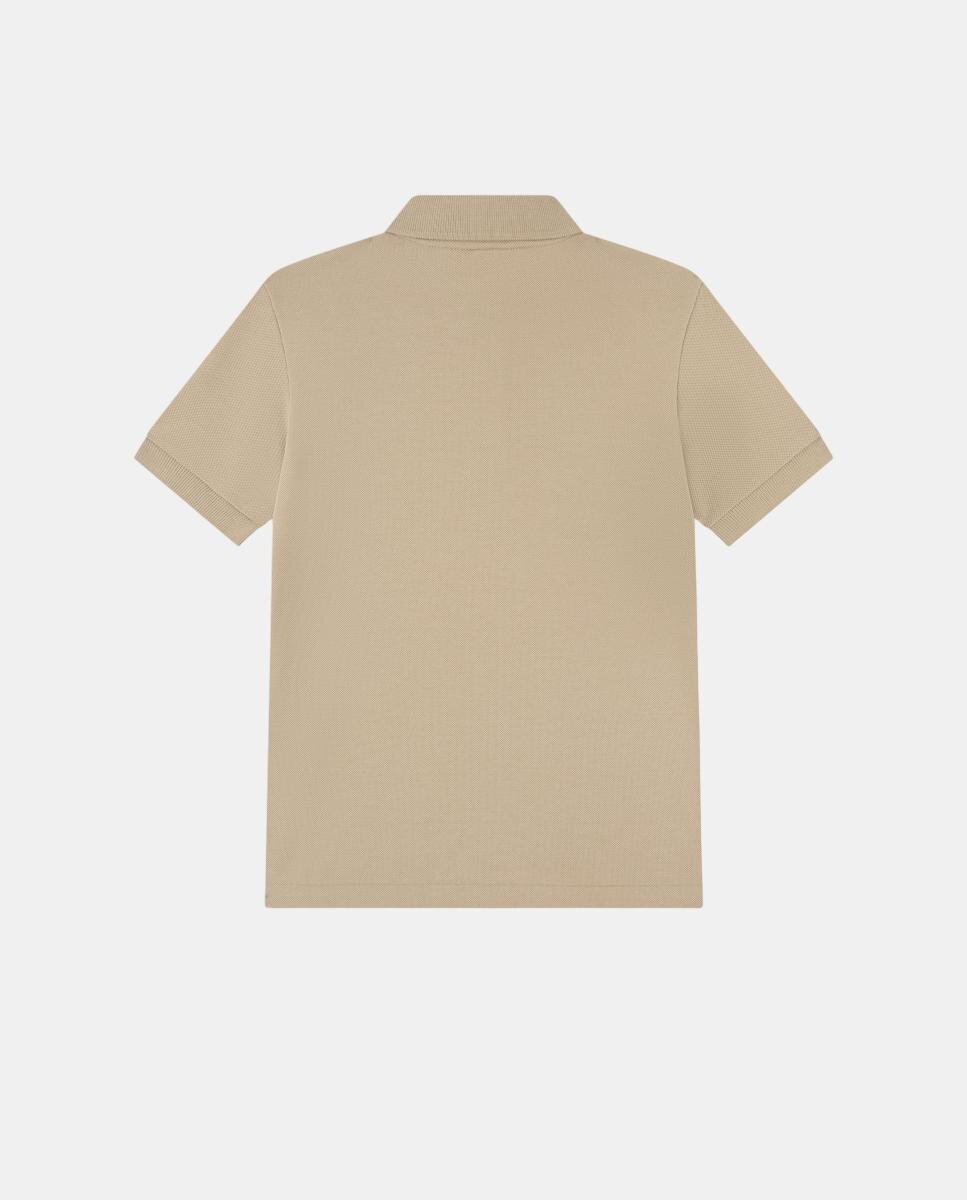 Polo Petit Piqué Não Orgânico Lacoste Castanho-2