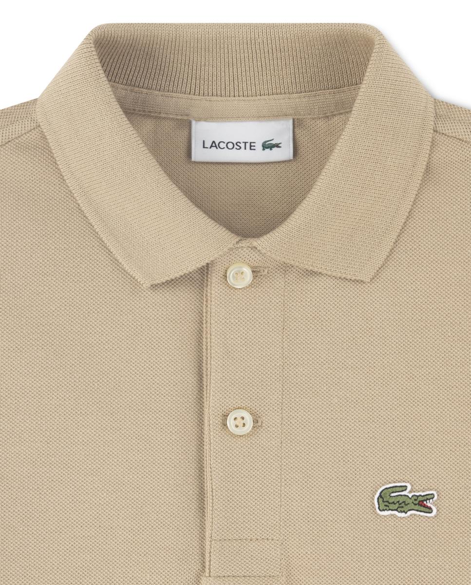 Polo Petit Piqué Não Orgânico Lacoste Castanho-3