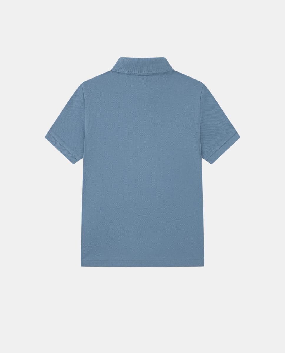 Polo Petit Piqué Não Orgânico Lacoste Azul-2