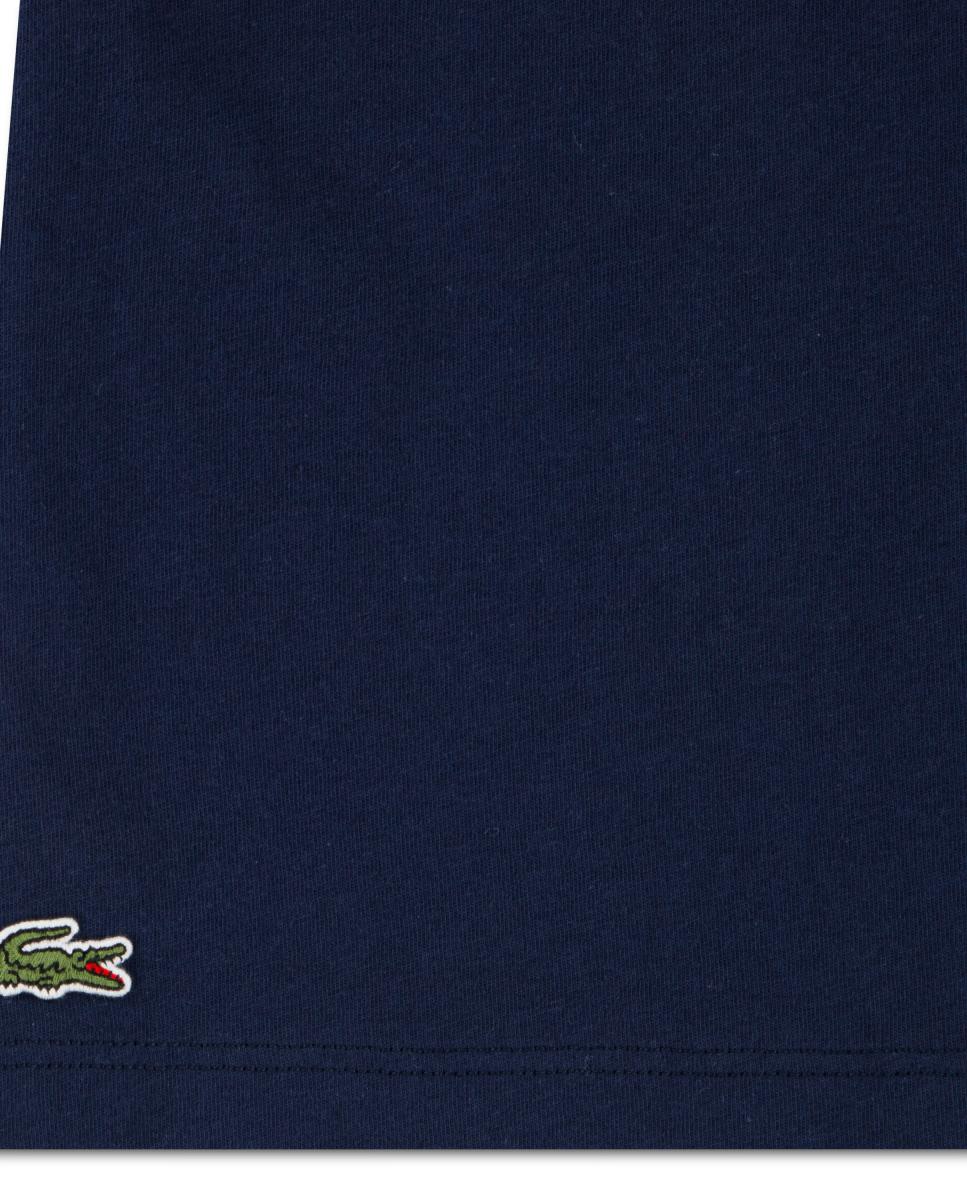 T-shirt Gráfica Lacoste Azul-3
