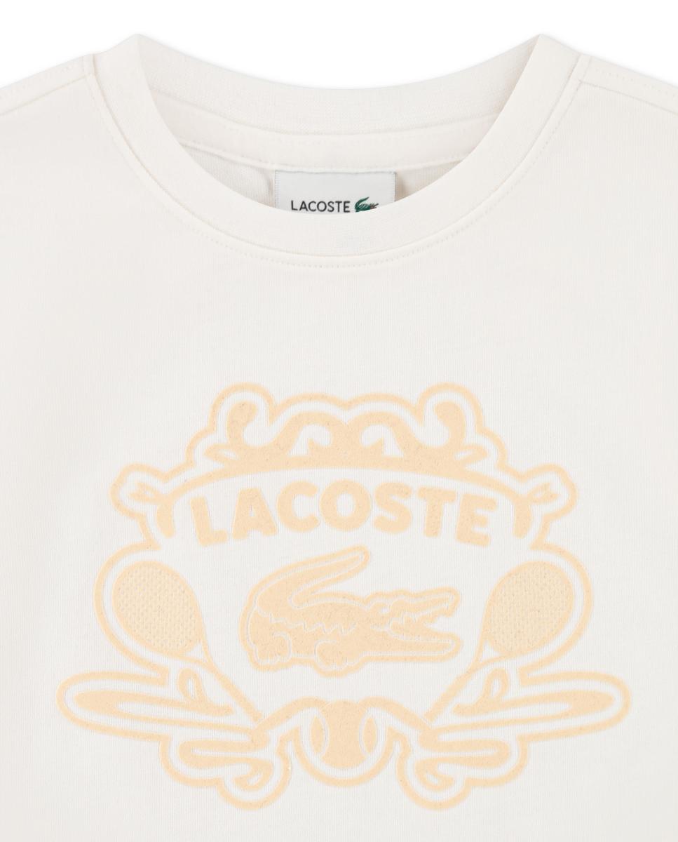 T-shirt Flocada Lacoste Branco-3