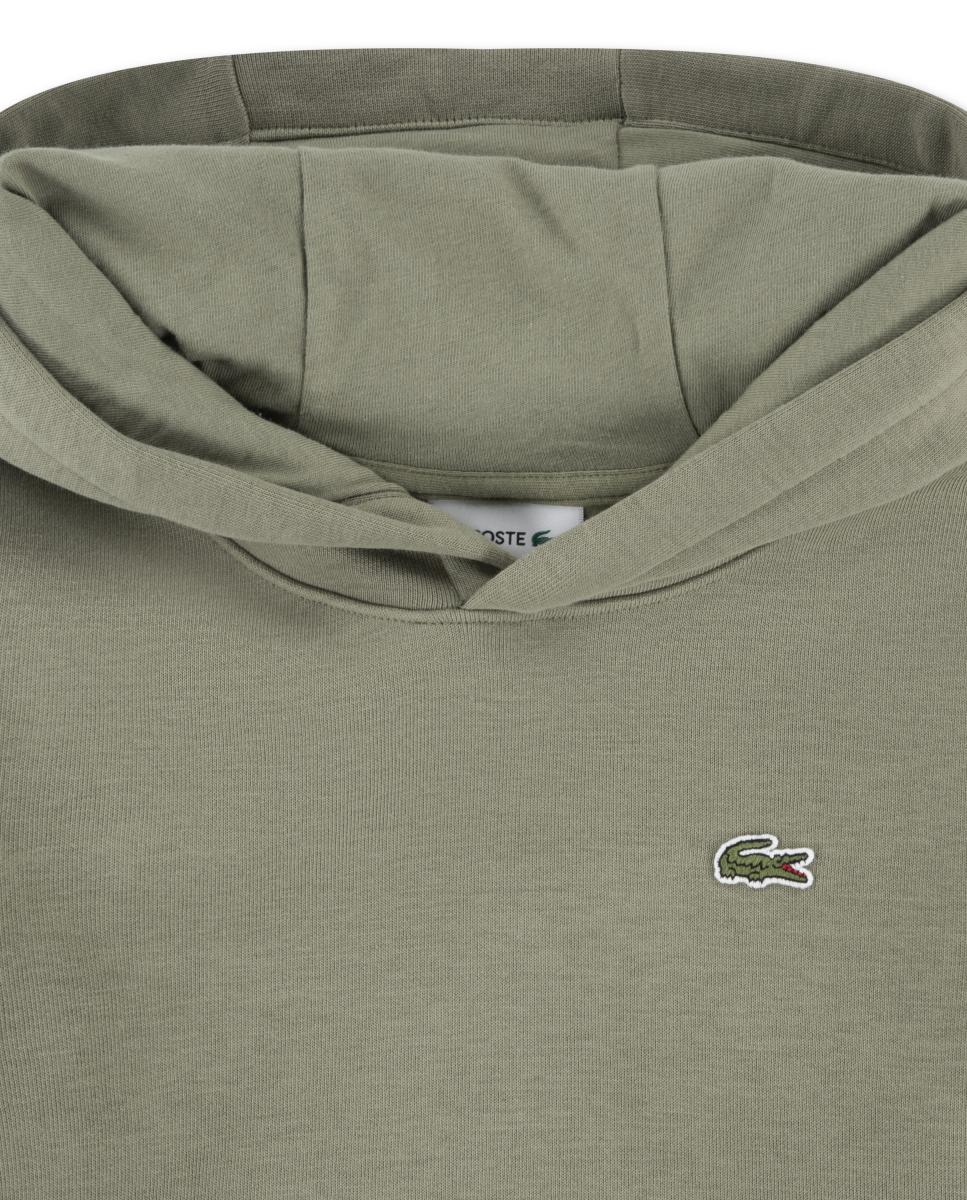 Sweatshirt com Capuz Core Fleece Lacoste Verde-3