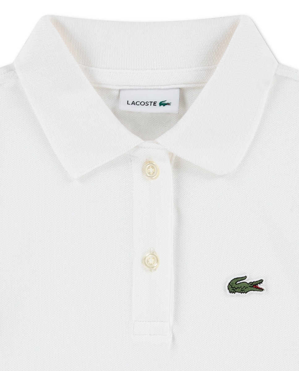 Vestido de Piqué Branco-3