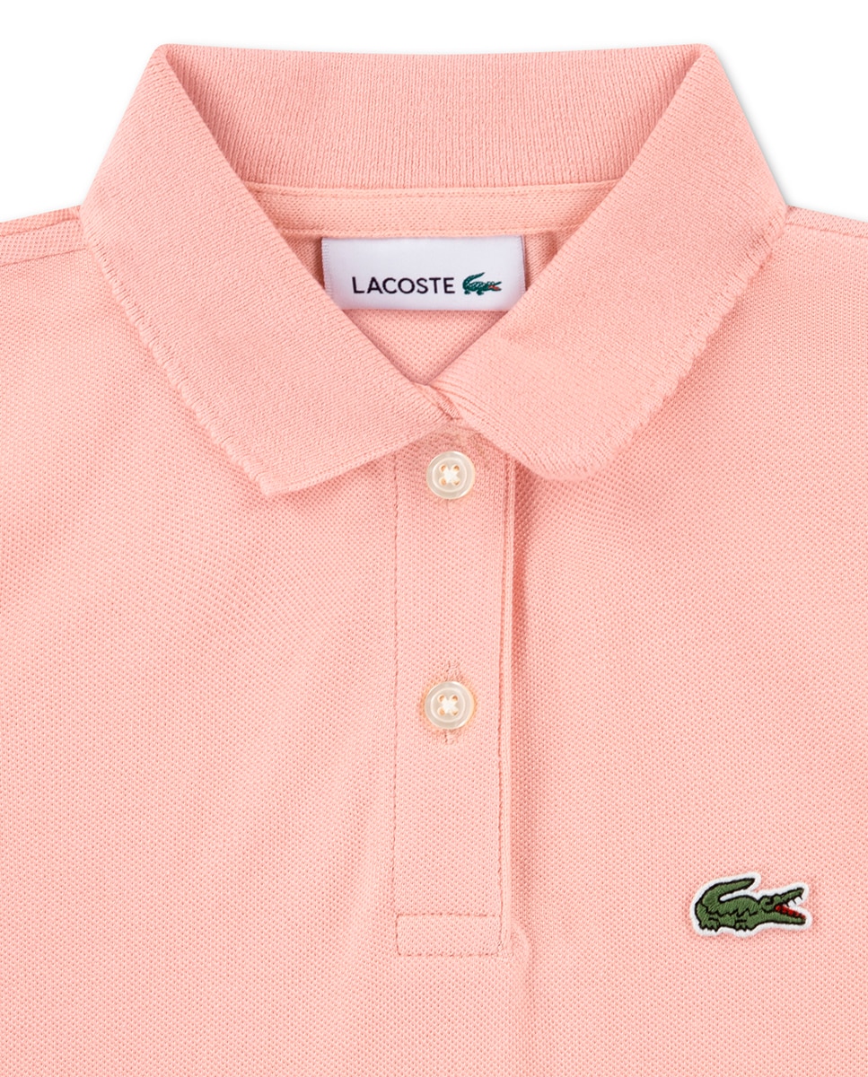 Petite Polo Lacoste Rosa-3