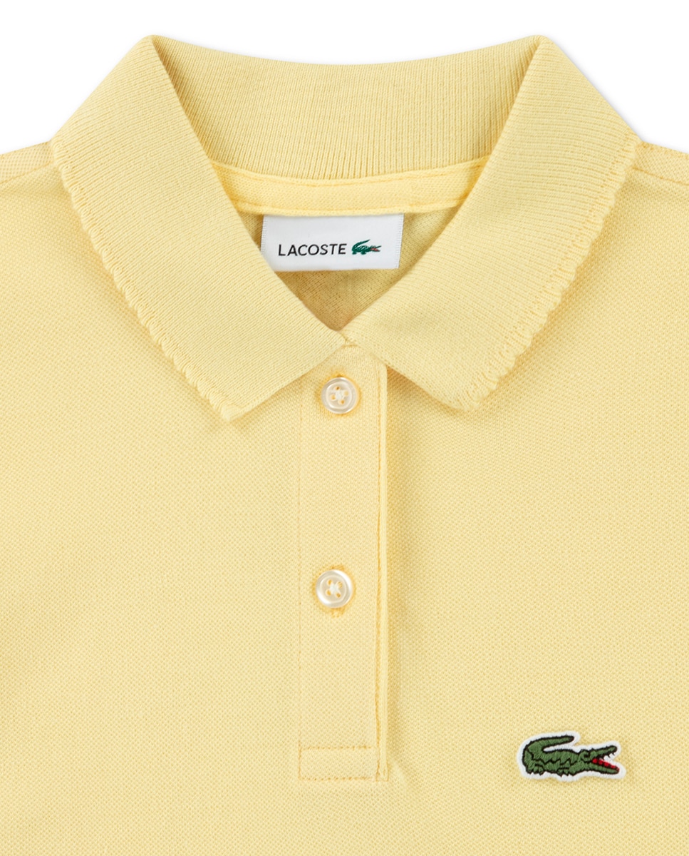 Petite Polo Lacoste Amarelo-3