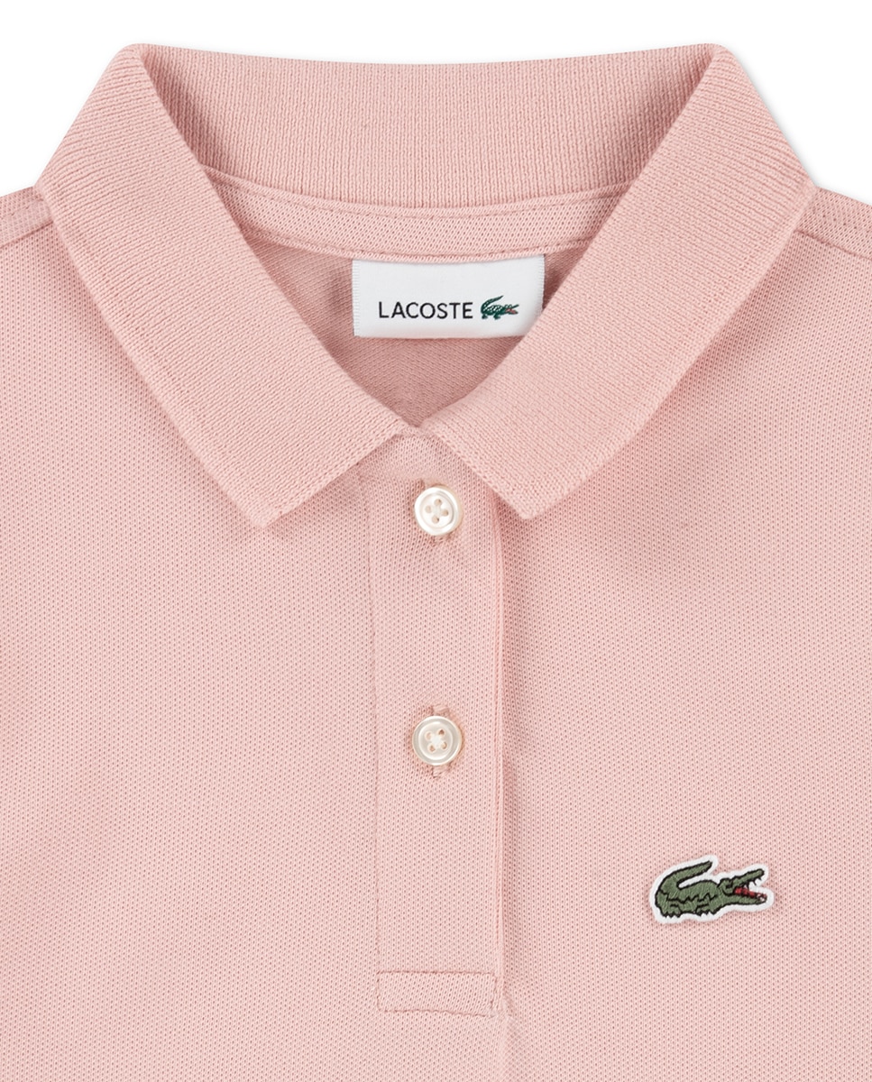 Vestido de Piqué Lacoste Rosa-3