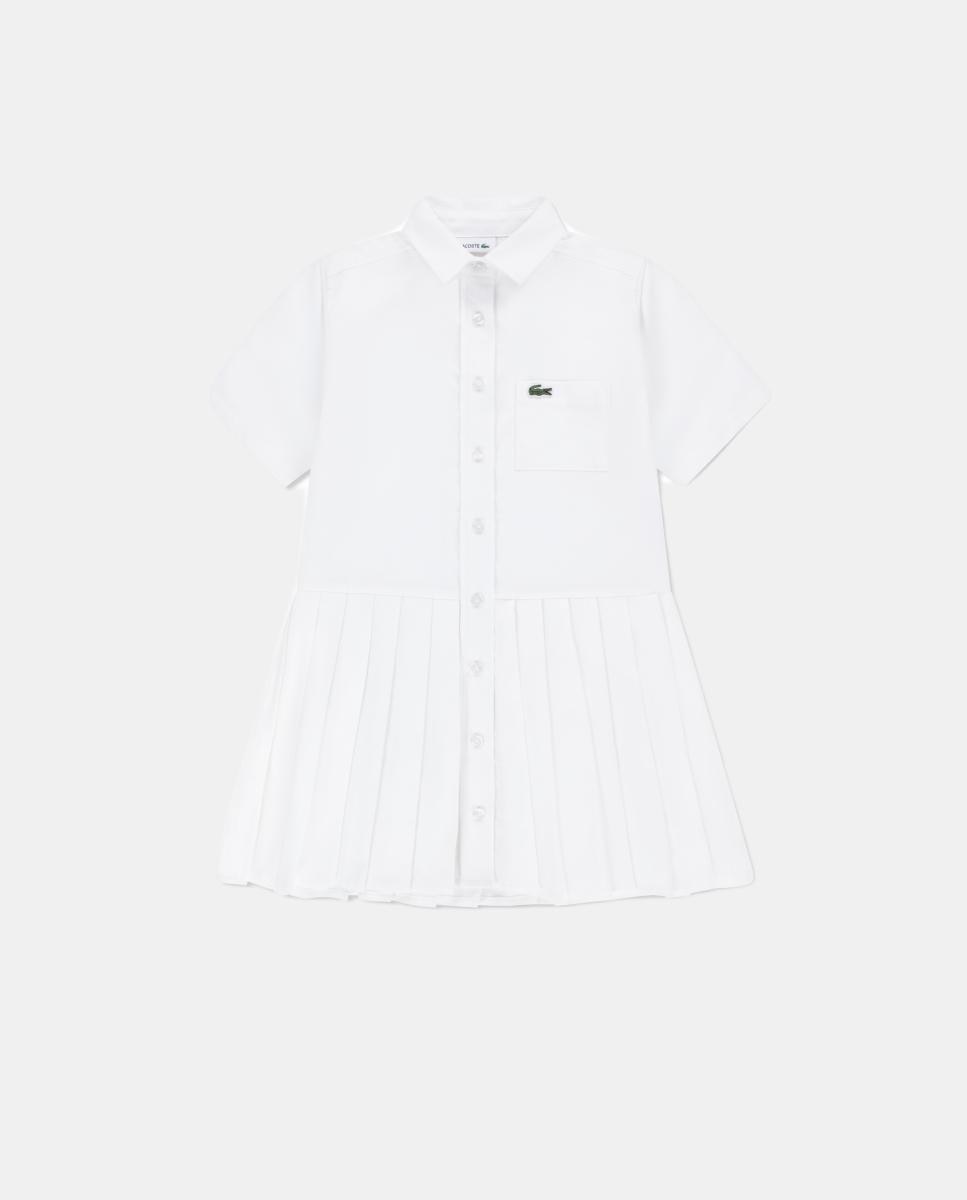 Imagem 0 de Vestido Plissado de Popelina