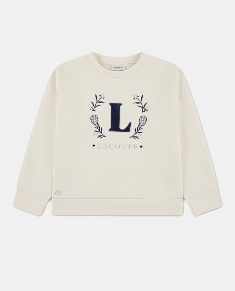 Imagem 0 de Camisola de Malha com Decote Redondo e Espaçador