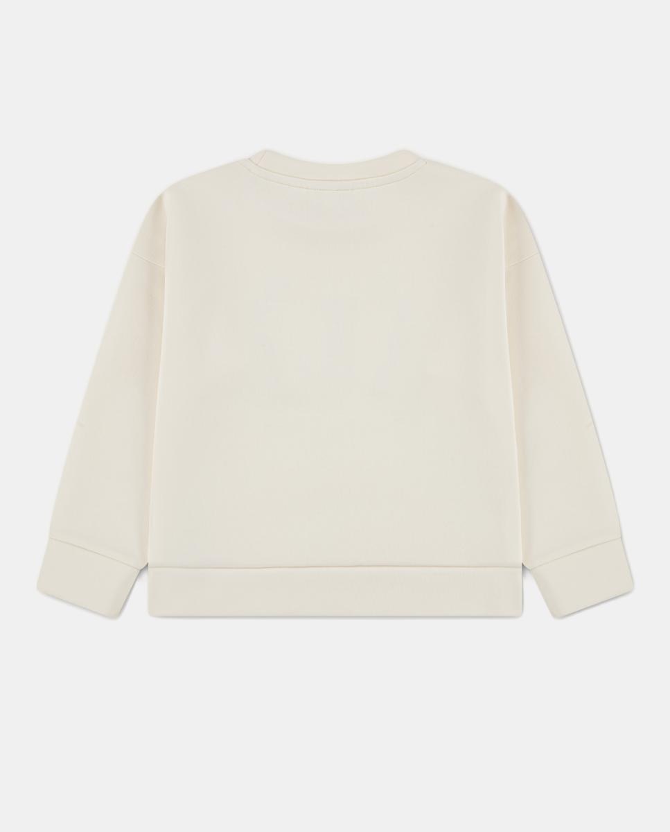 Camisola de Malha com Decote Redondo e Espaçador Lacoste Branco-2