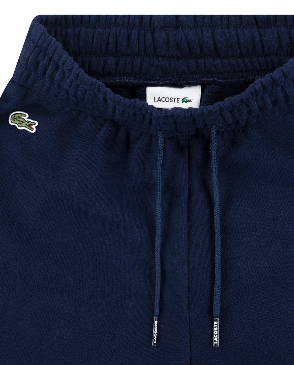 Calças de Malha Fáceis de Vestir Lacoste Azul-3