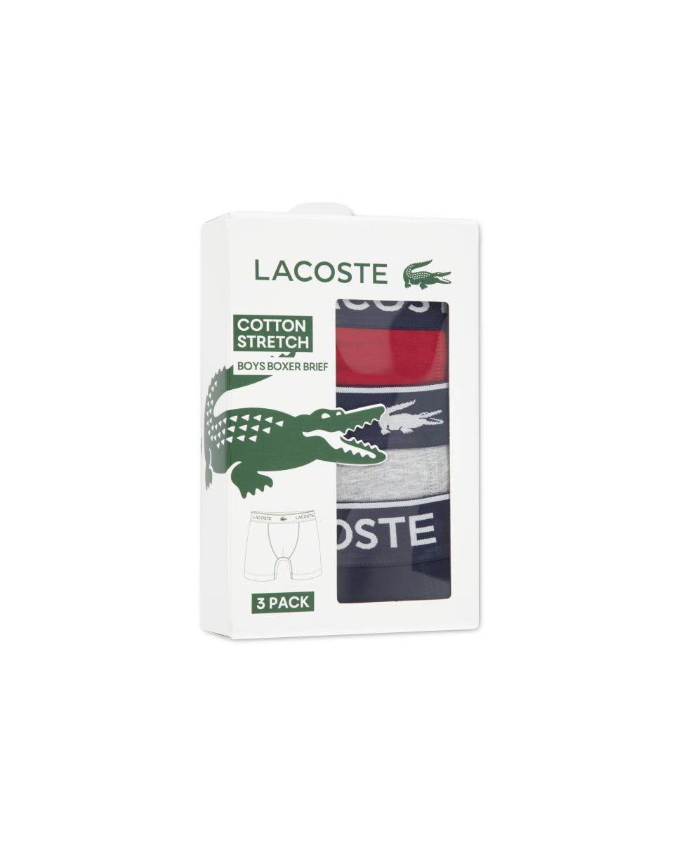 Pack de 3 Boxers com Estampado Gráfico Azul-3