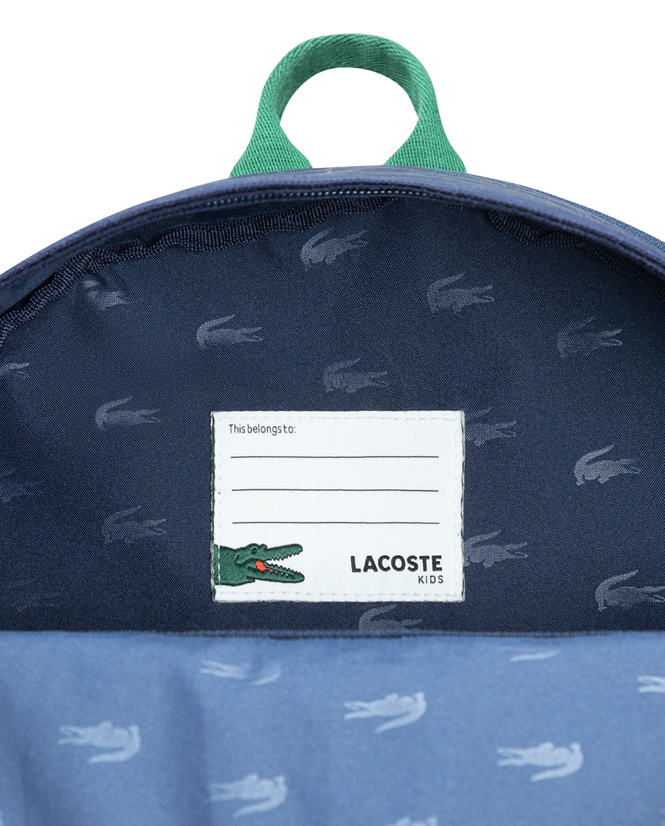 Imagen 3 de Mochila lisa Core unisex - Lacoste - Azul Azul