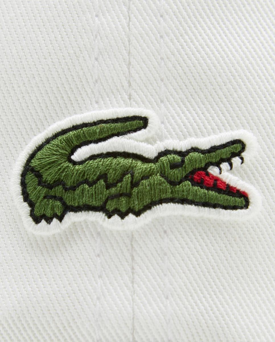 Gorra con cocodrilo Core unisex - Lacoste - Blanco Blanco-3