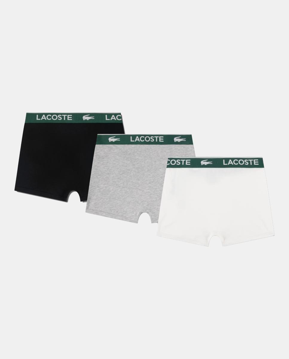 Pack de 3 Boxers Lisos Branco-2