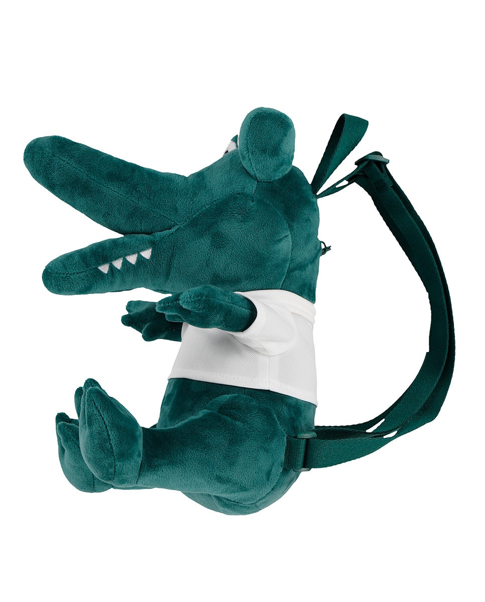 Mochila de Peluche de Crocodilo Lacoste Verde-3