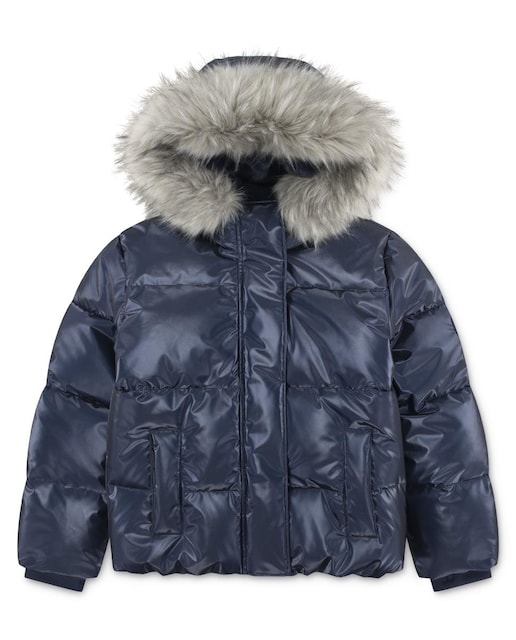 Imagen 0 de Chaqueta acolchada brillante ultra ligera para niñas de Abercrombie