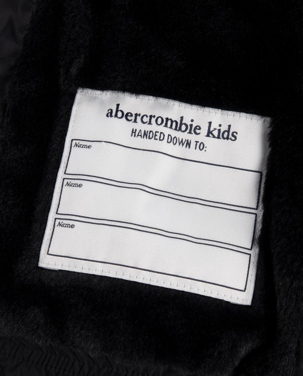 Imagen 3 de Chaqueta acolchada Ultra Puffer para niños de Abercrombie - Abercrombie Kids - Gris Gris
