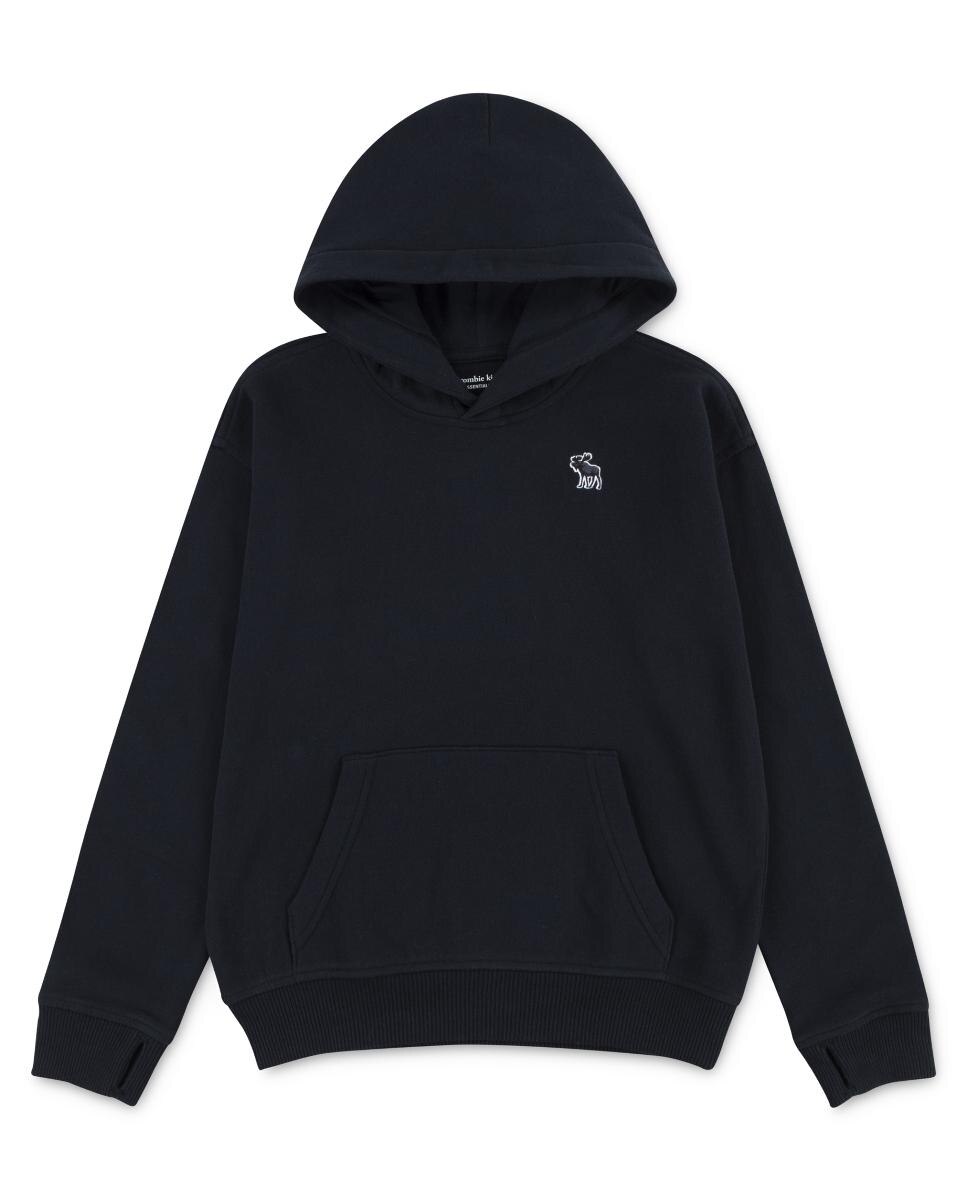 Sweatshirt com Capuz de Forro Polar Essencial de Criança Abercrombie Kids Multicolor-1