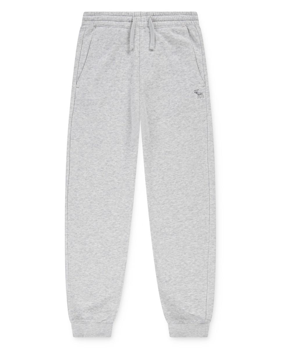Imagen 1 de Joggers de forro polar Abercrombie & Fitch Essential para niño Gris