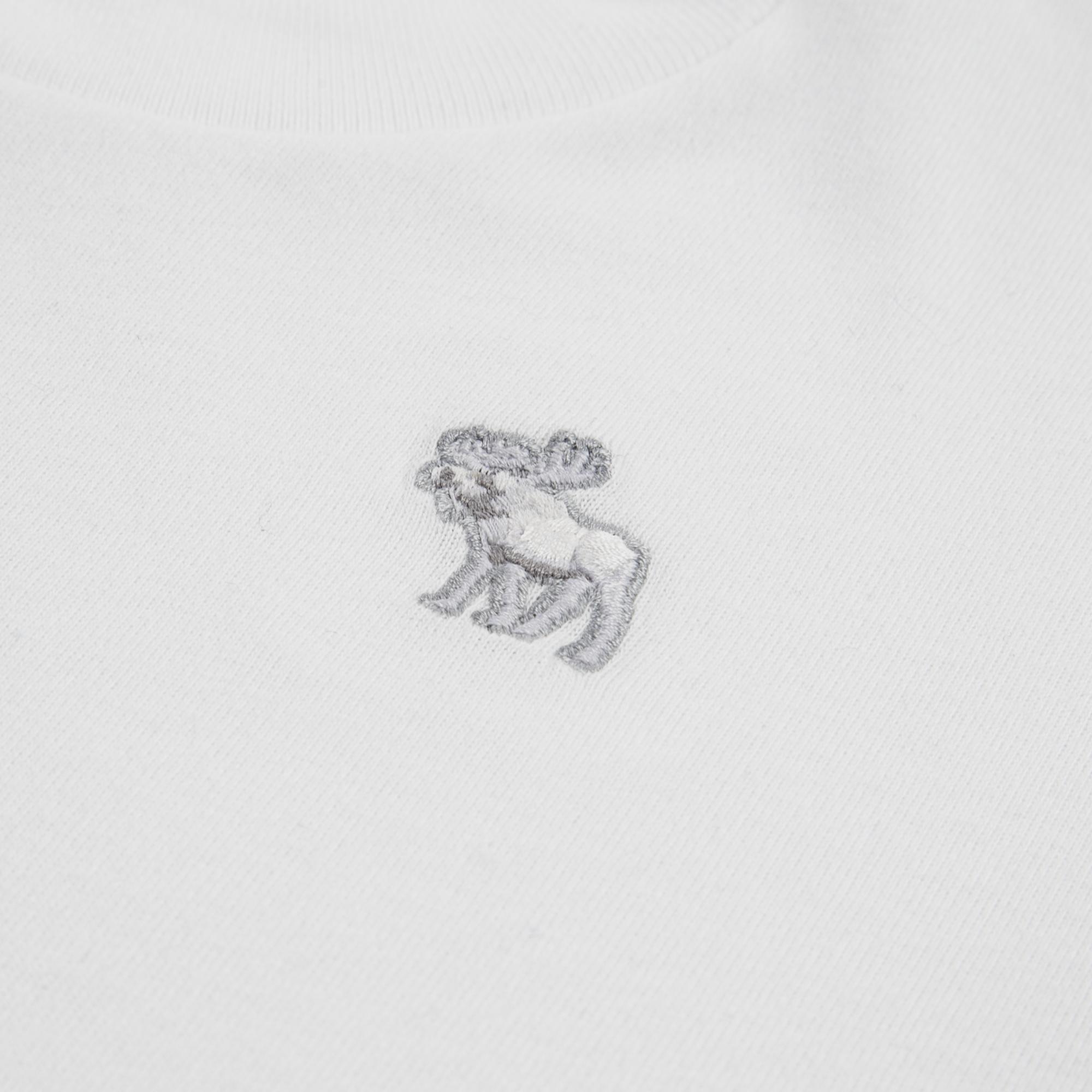 T-shirt Essential Abercrombie Kids Branco-3