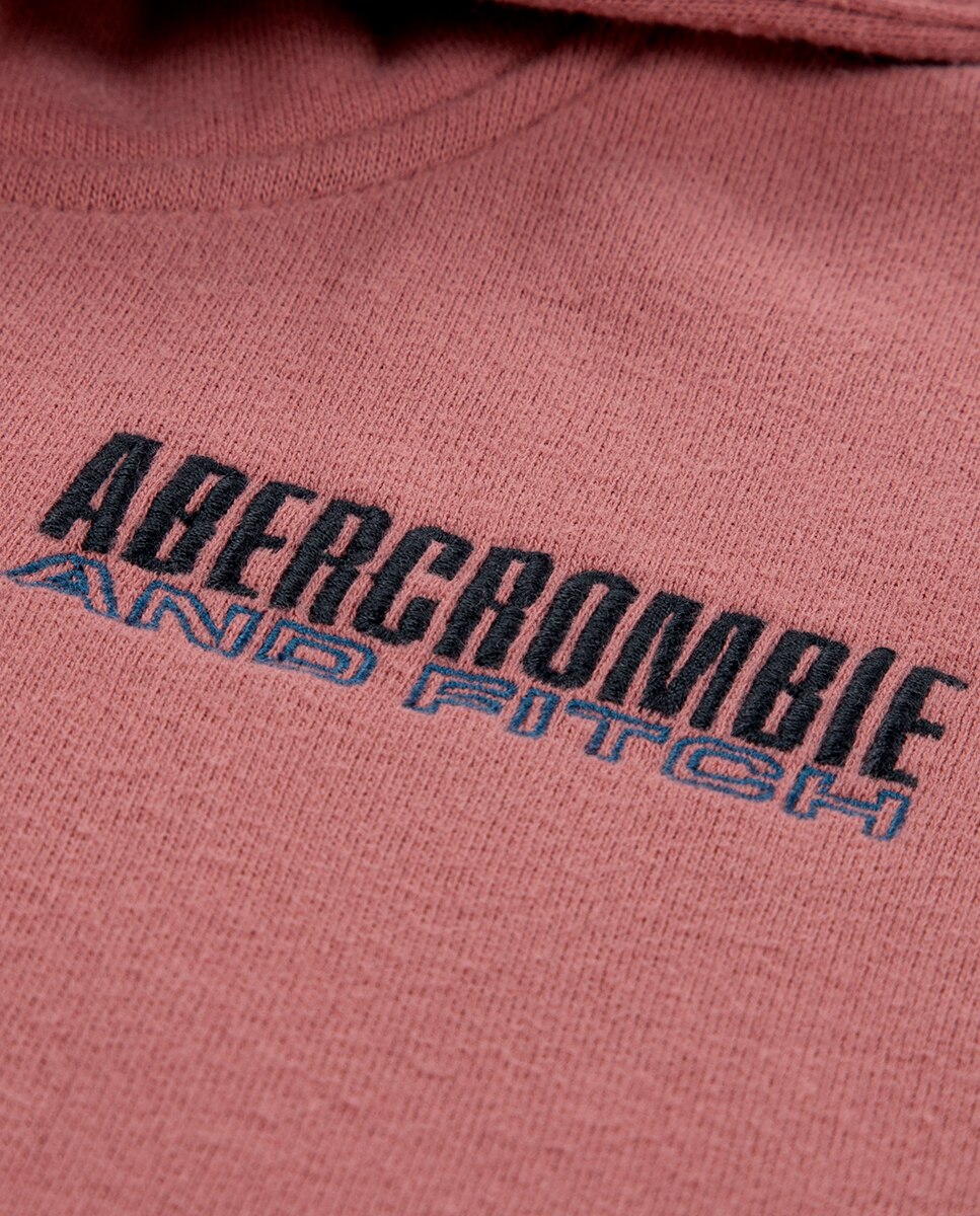 Sweatshirt com Capuz Rosa-4