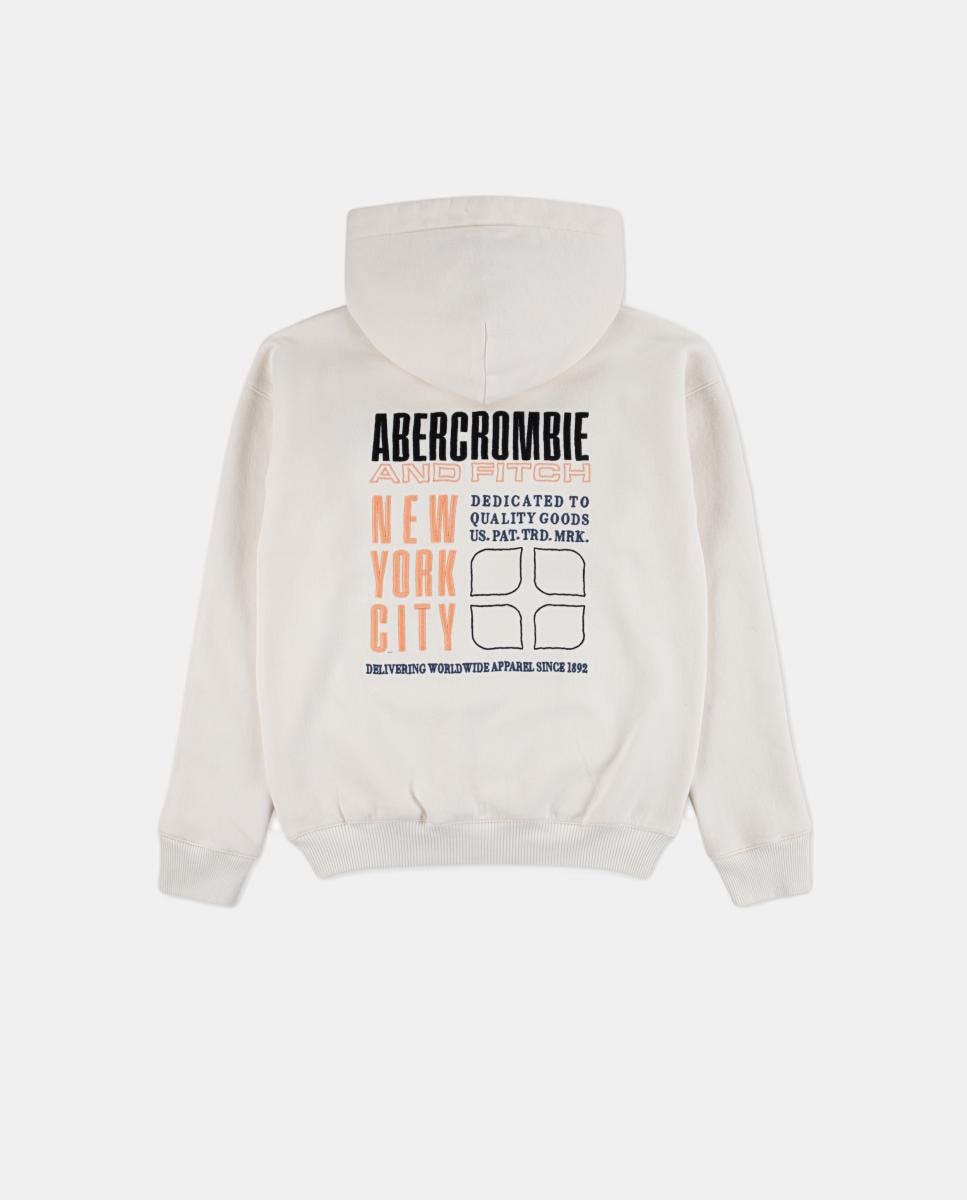 Sweatshirt com Capuz Creme-2