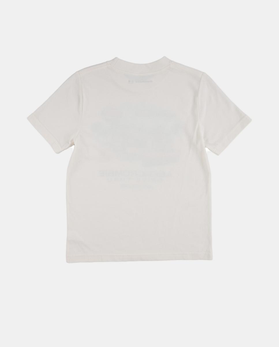 T-shirt Fresh Burgers Abercrombie Kids Creme-2