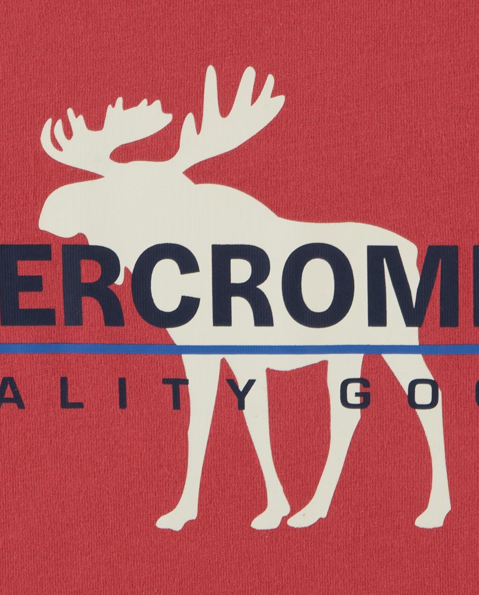 Imagen 3 de Camiseta con el logotipo Y2K Core de Abercrombie Kids - Rojo Rojo