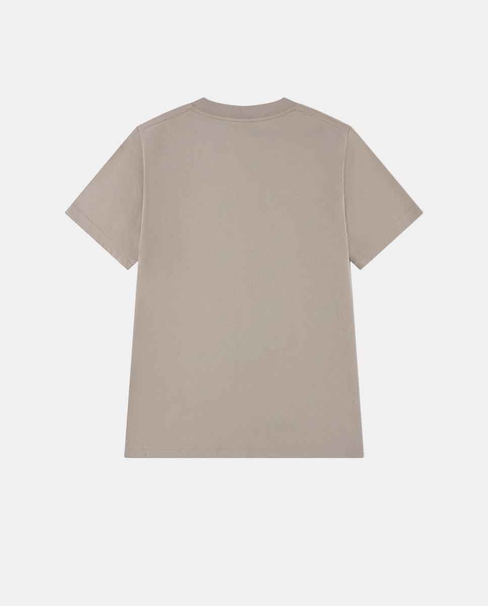 T-shirt de Futebol Infantil Abercrombie Kids Cinzento-2