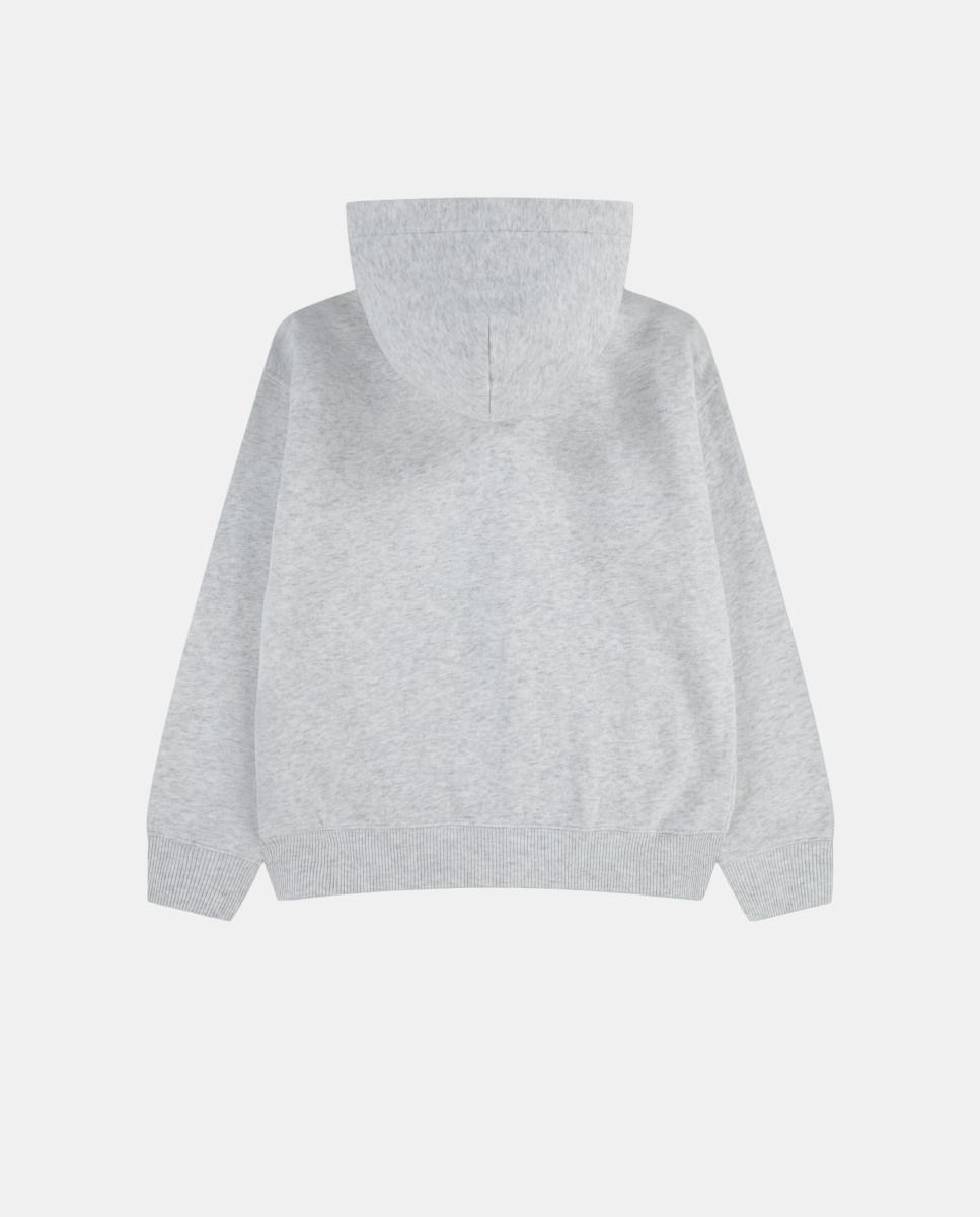 Sudadera con capucha y cremallera completa con el logotipo de Abercrombie Kids - Gris Gris-2