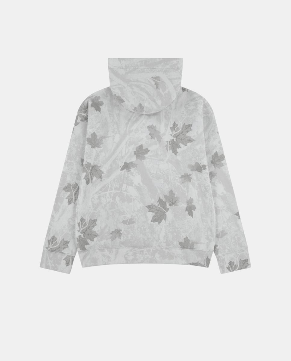 Sweatshirt com Capuz Essential Camo Cinzento-2