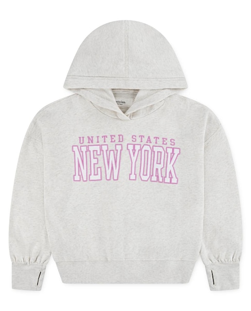 Imagen 0 de Sudadera con capucha popover NY de Abercrombie Kids