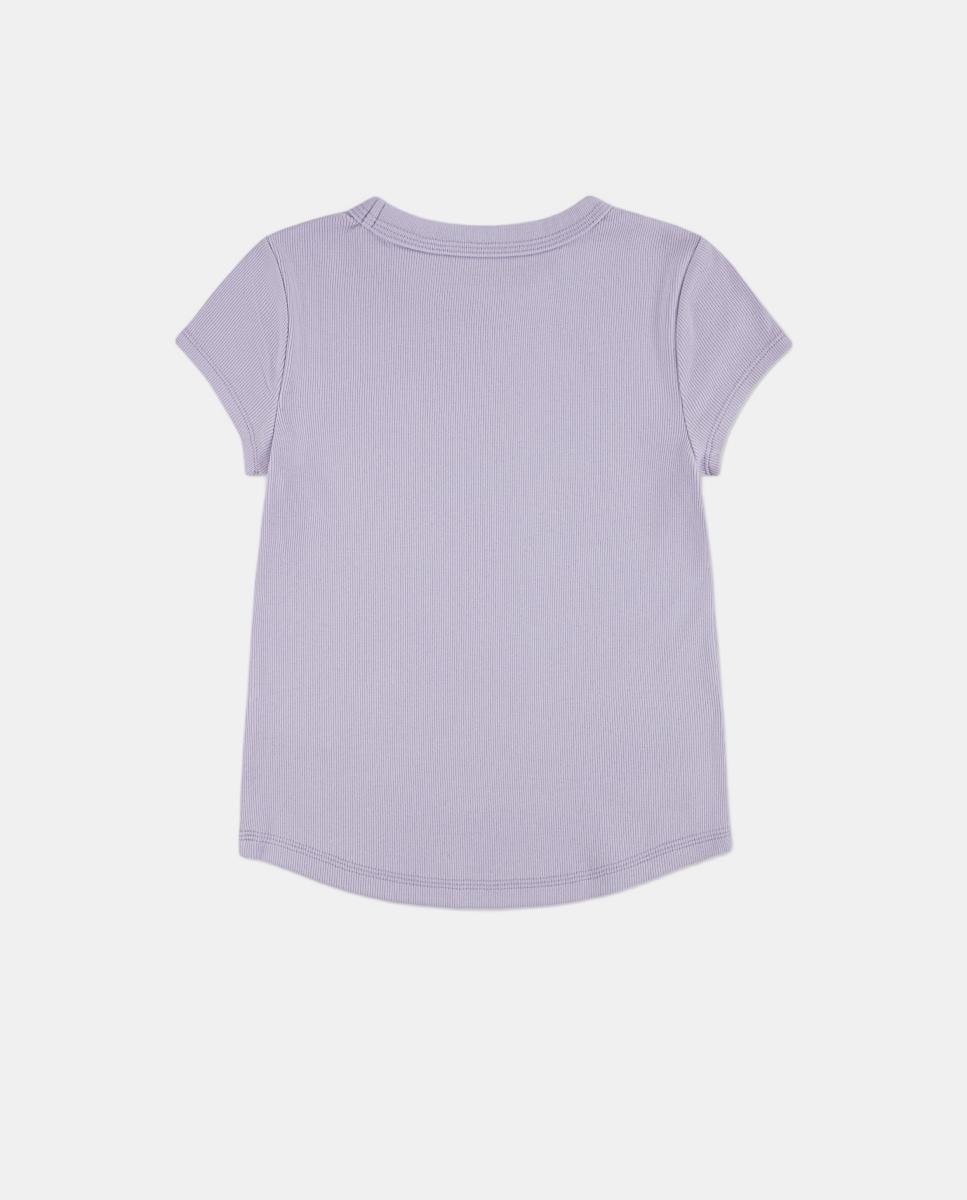 T-shirt Essencial de Bebé Abercrombie Kids Roxo-2