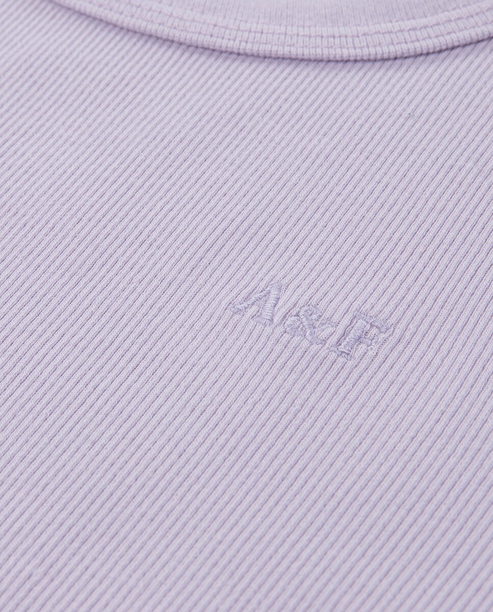 T-shirt Essencial de Bebé Abercrombie Kids Roxo-3