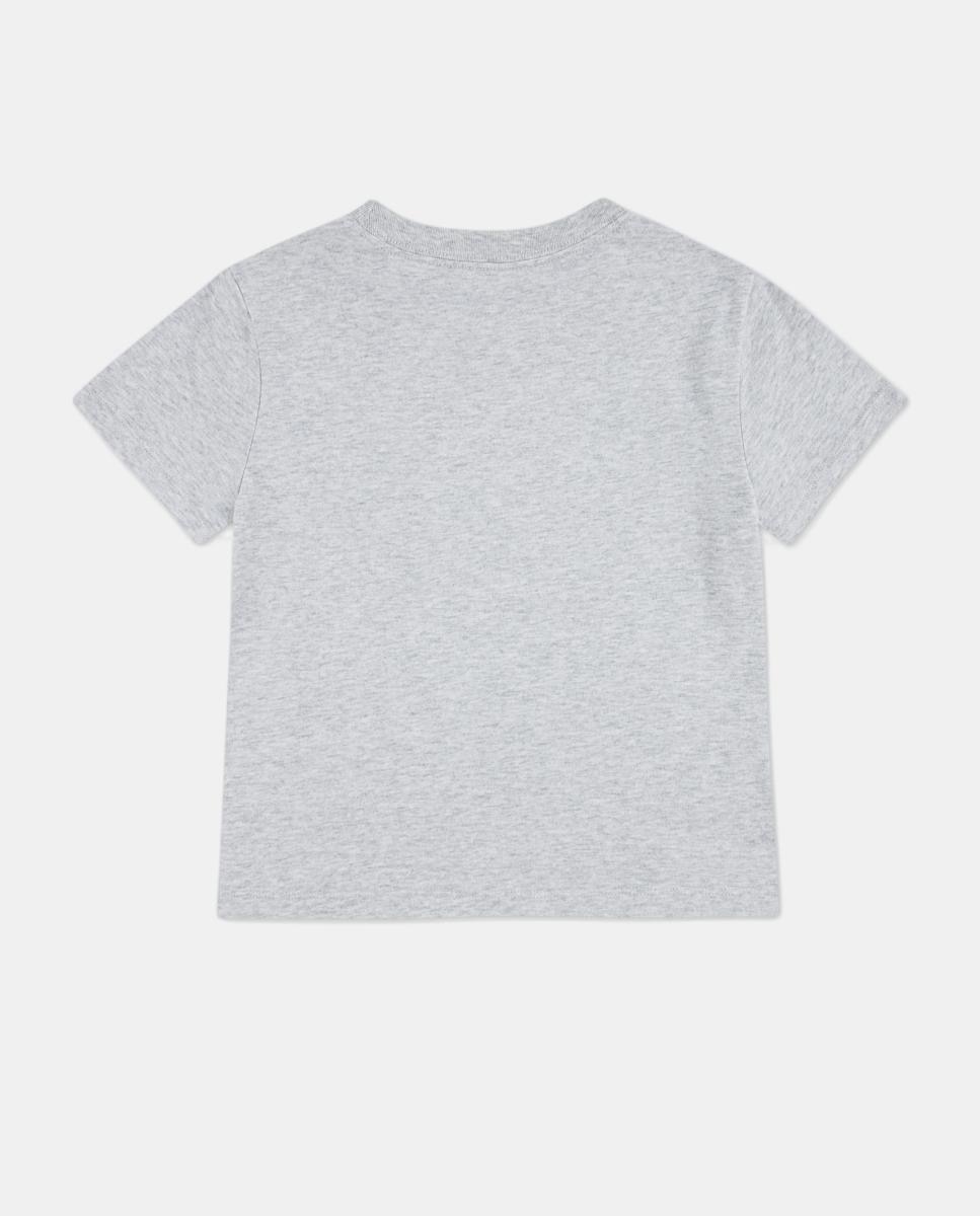 T-shirt Clássica de Café Gelado Abercrombie Kids Cinzento-2
